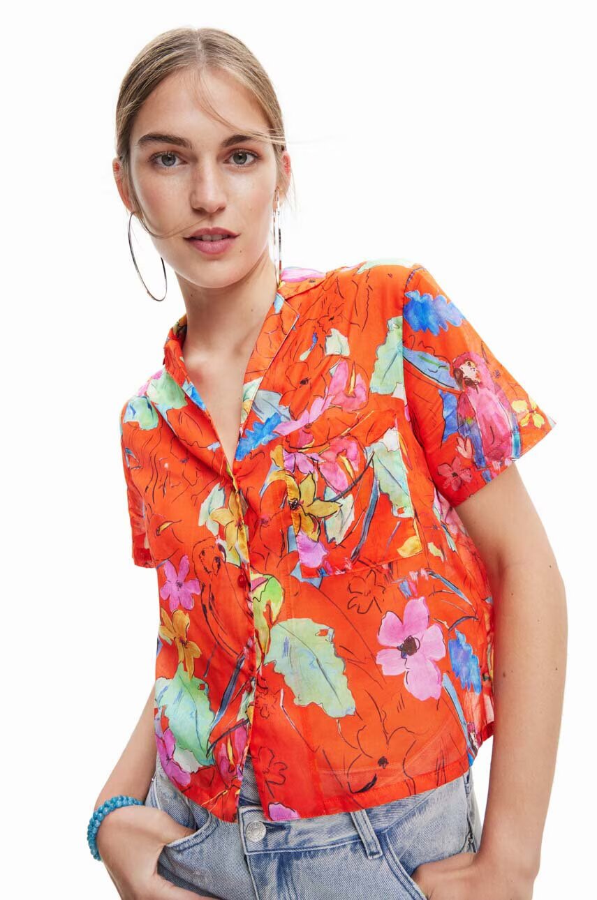 DESIGUAL Памучна риза