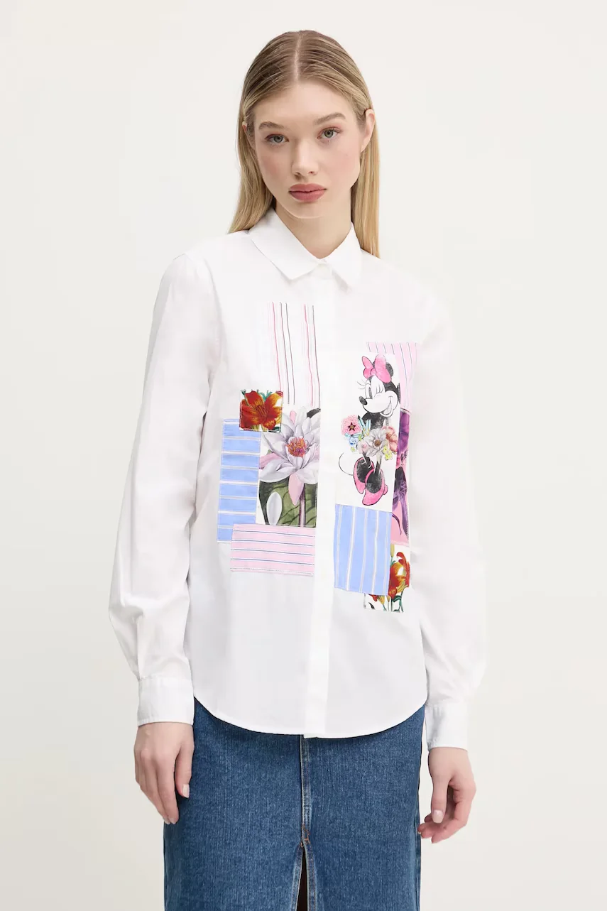 DESIGUAL Памучна риза FLOWERS MINNIE