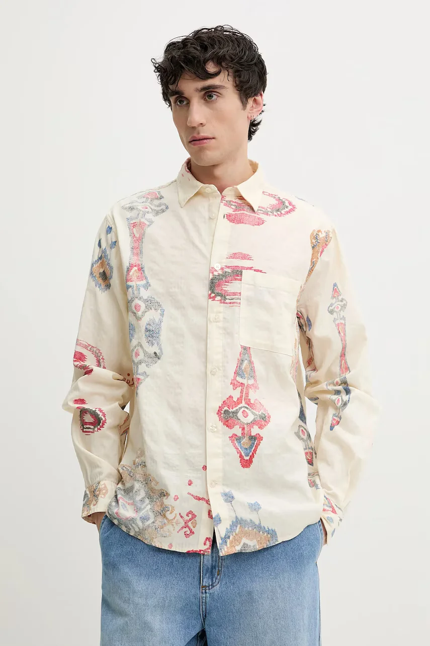 DESIGUAL Памучна риза IKAT