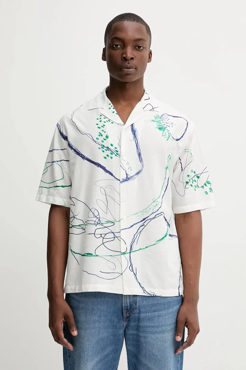 DESIGUAL Памучна риза MAX
