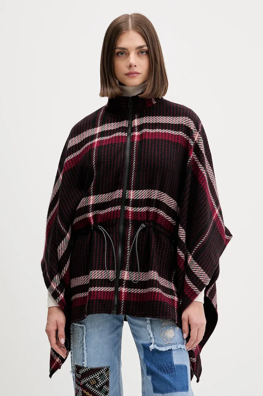 DESIGUAL Пончо CHECKS ALDAMA