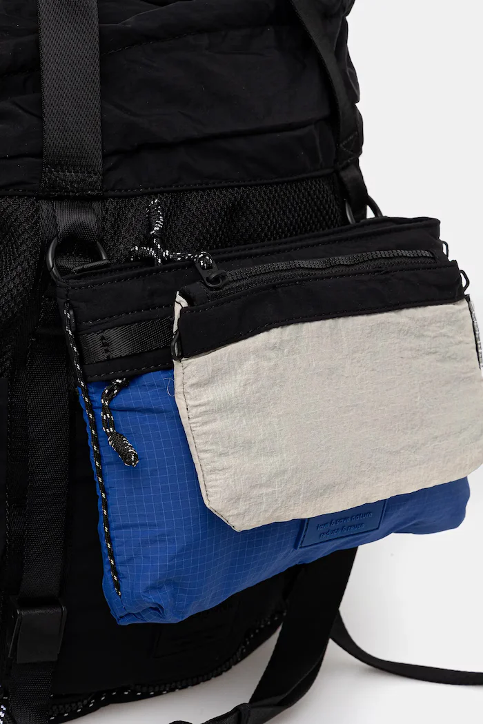 DESIGUAL Раница BASIC MODULAR DISCOV дамска в черно голям размер с изчистен дизайн 25WAKY01