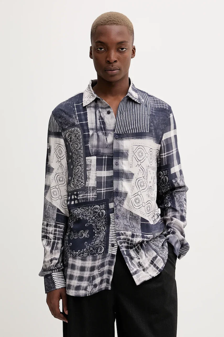 DESIGUAL Риза BLUE PATCH