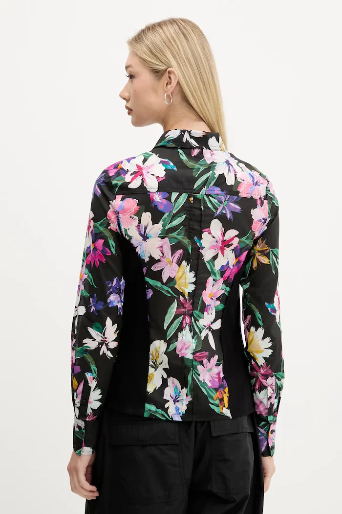 DESIGUAL Риза COSTADILLO дамска в черно 25WWCW15