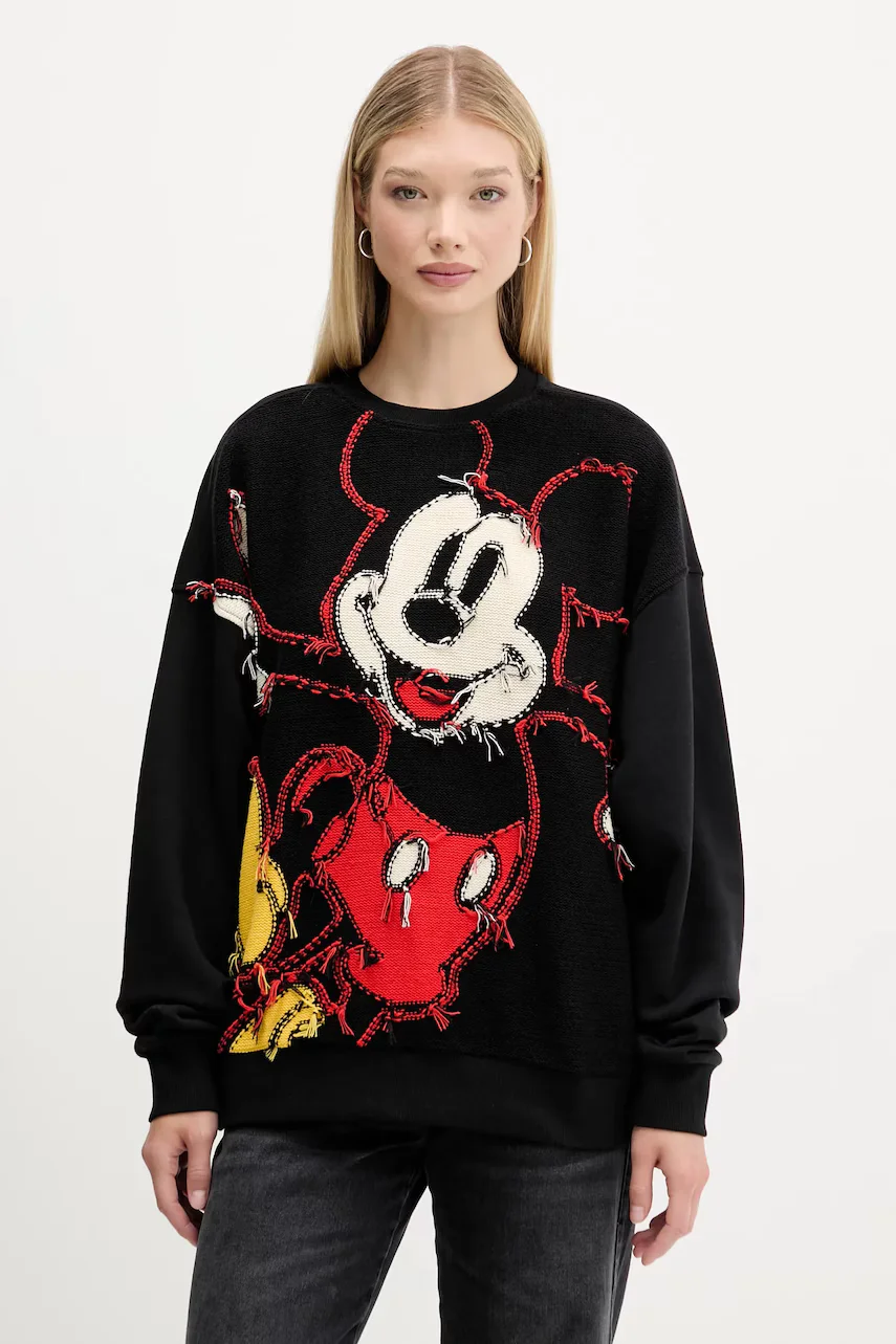 DESIGUAL Суичър HELLO MICKEY