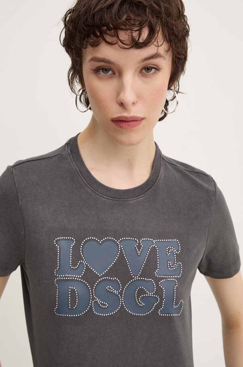 DESIGUAL Тениска LOVE