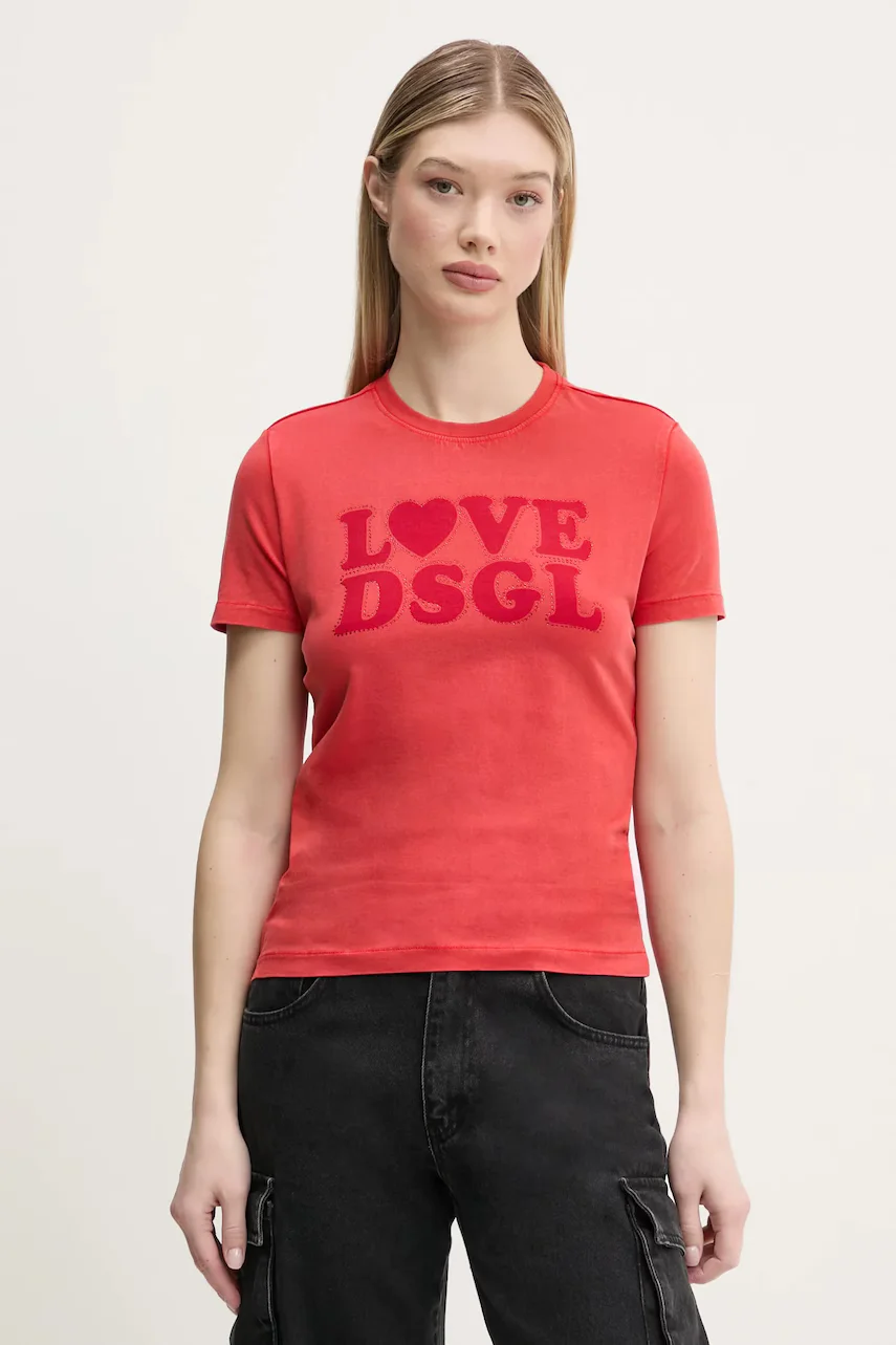 DESIGUAL Тениска LOVE DSGL