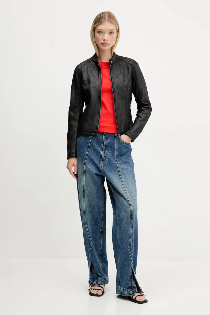 DESIGUAL Яке BASIC в черно преходен модел 25WWEW43