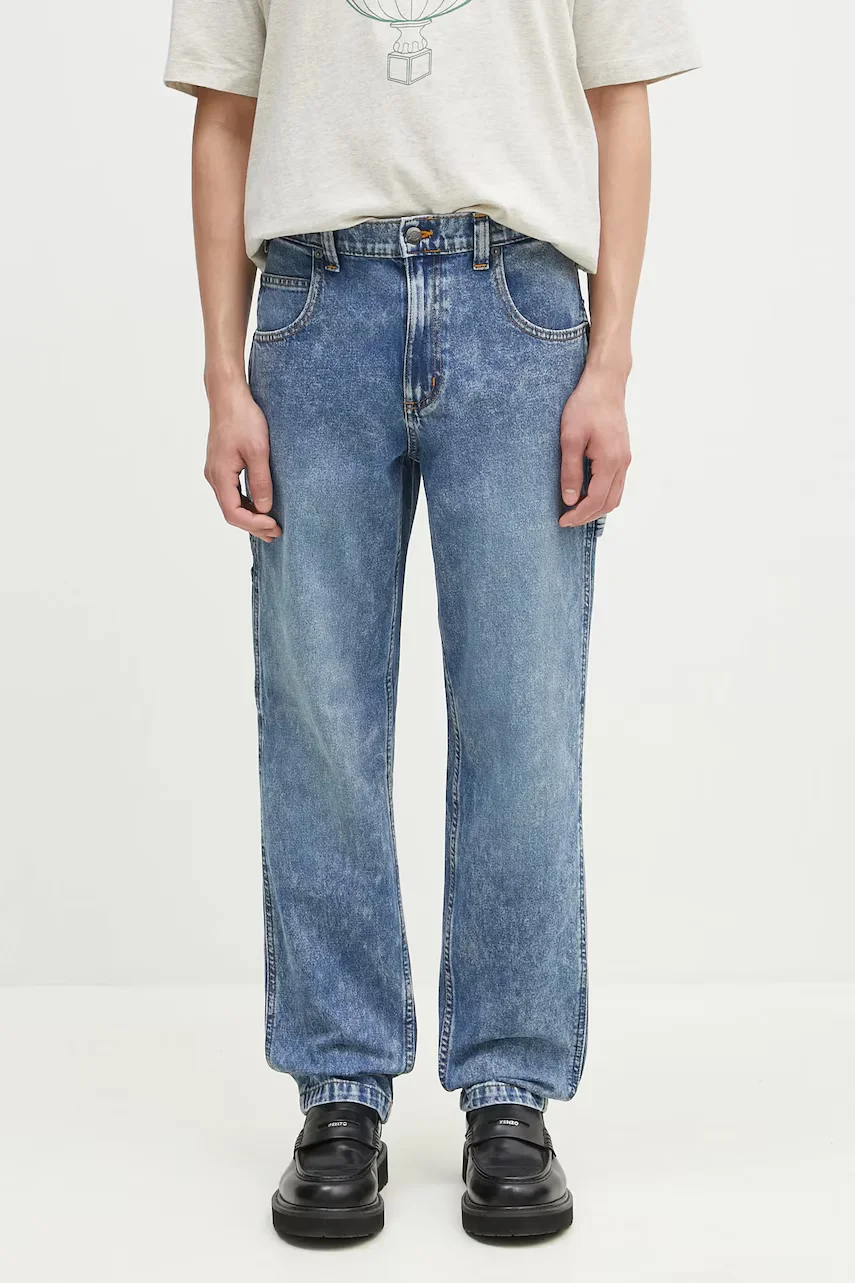 Dickies Дънки Garyville Denim Rinsed Blue W/ Fade