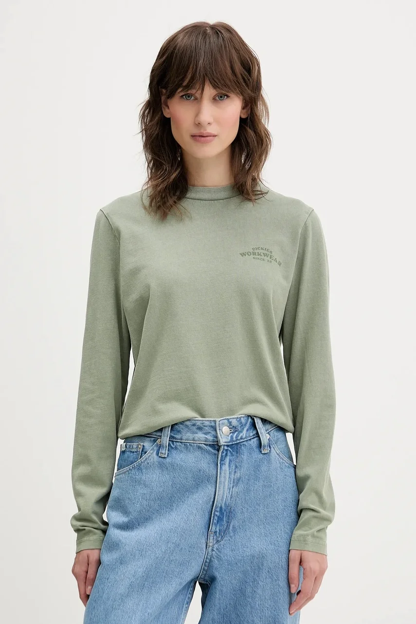 Dickies Памучна блуза с дълги ръкави