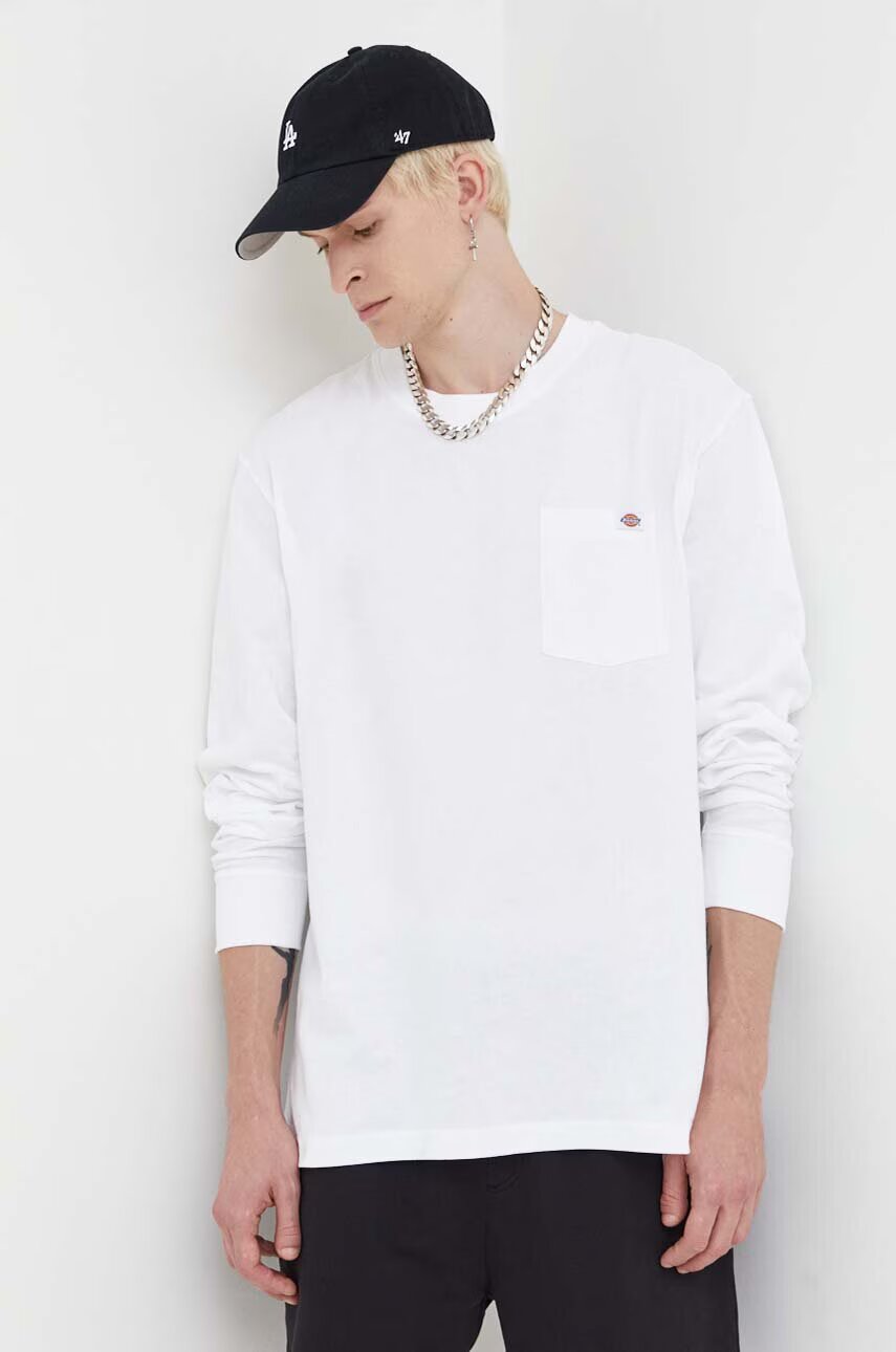 Dickies Памучна блуза с дълги ръкави