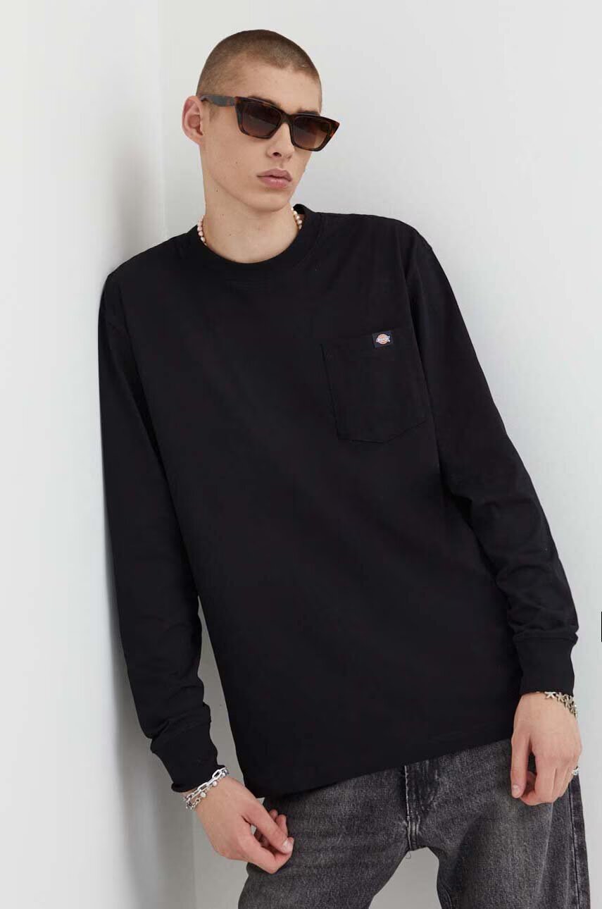 Dickies Памучна блуза с дълги ръкави