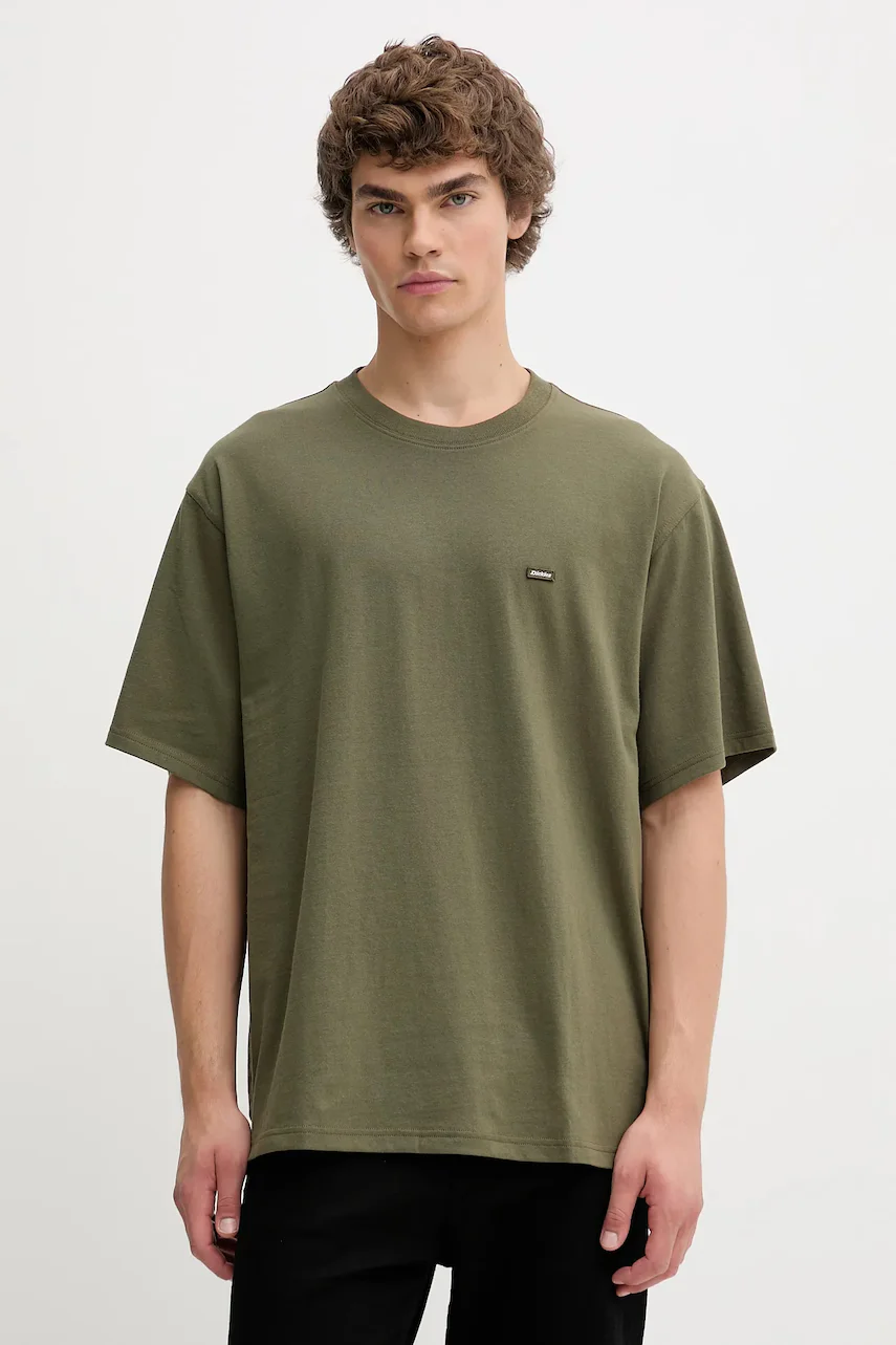 Dickies Памучна тениска Clancy Heavyweight Tee Ss Military Gr