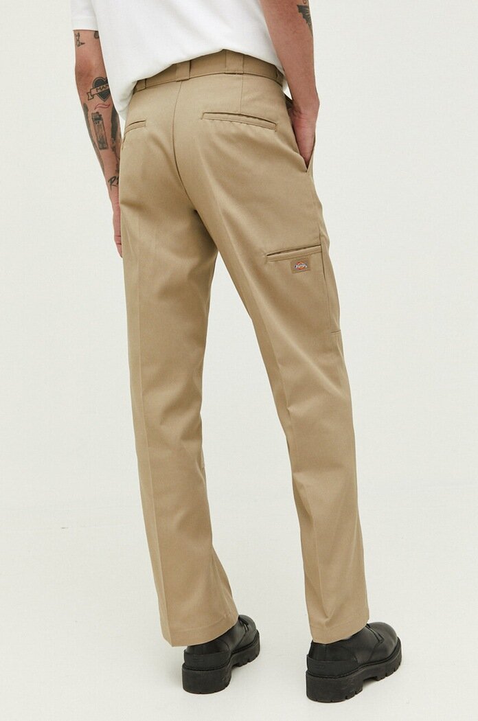 Dickies Панталон в зелено със стандартна кройка