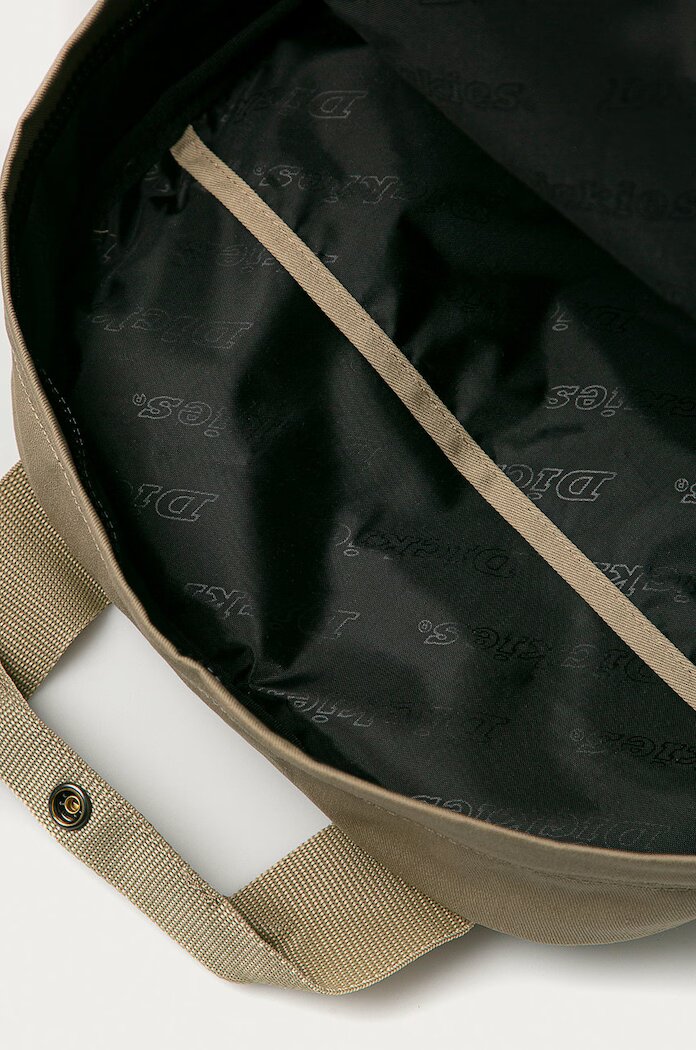 Dickies Раница в зелено голям размер с изчистен дизайн