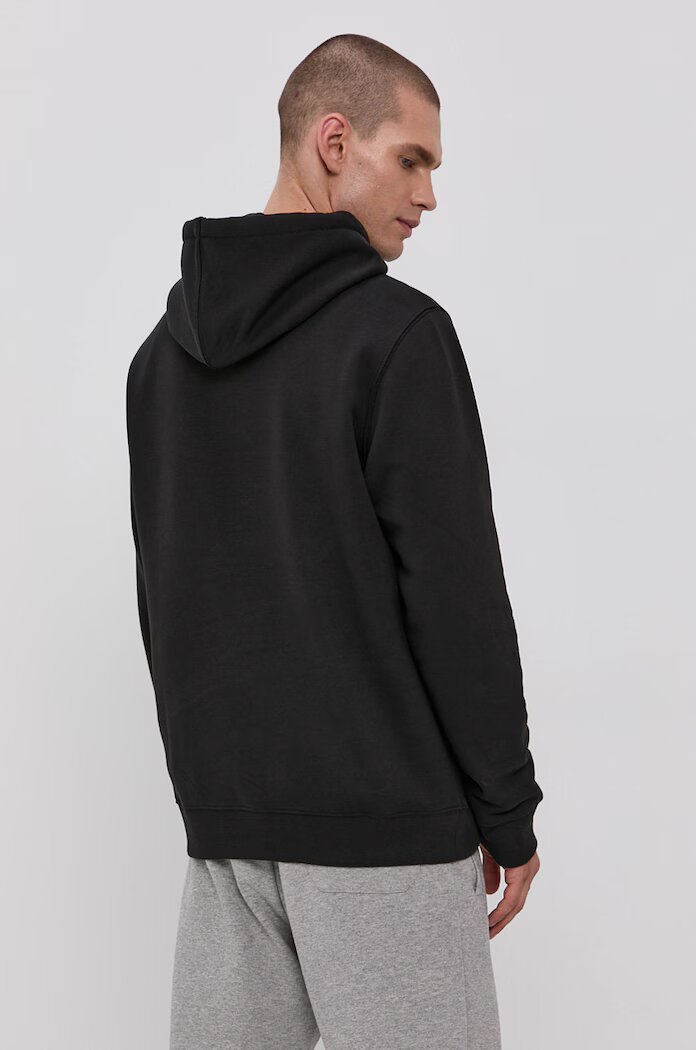 Dickies Суичър мъжки в черно с изчистен дизайн