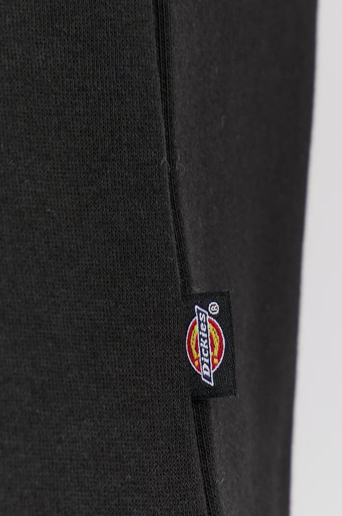 Dickies Суичър мъжки в черно с изчистен дизайн