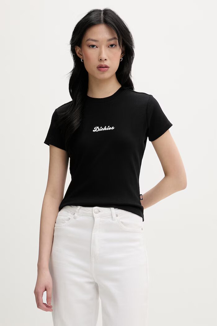 Dickies тениска дамски черна DK0A88JTBLK1