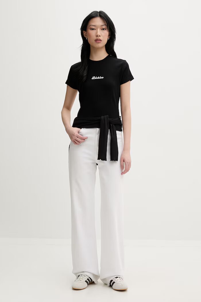 Dickies тениска дамски черна DK0A88JTBLK1