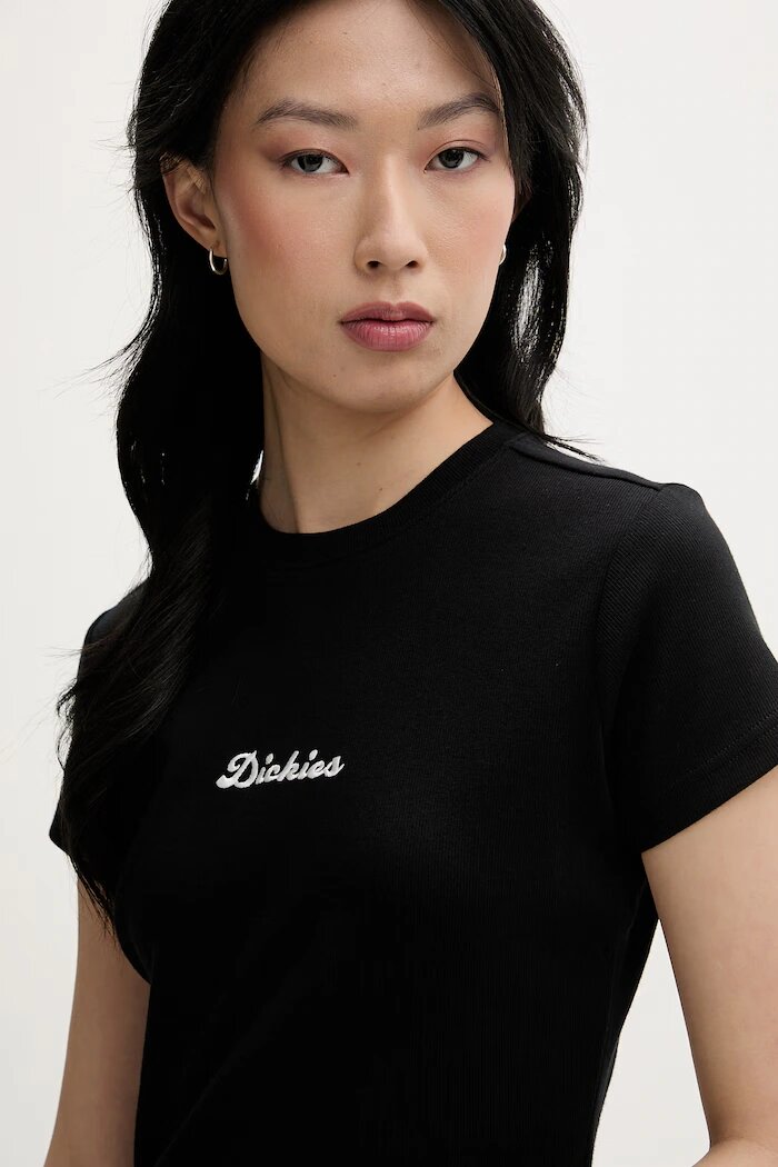 Dickies тениска дамски черна DK0A88JTBLK1
