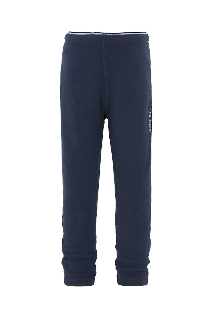 Didriksons Панталон MONTE KIDS PANTS 9 в тъмносиньо с изчистен дизайн 505027