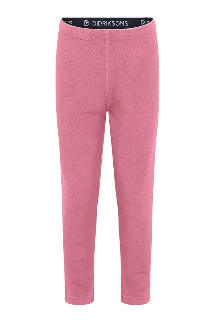 Didriksons панталон за деца MONTE KIDS PANTS 9 розов със стандартна талия 505027.G