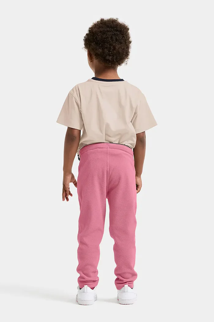 Didriksons панталон за деца MONTE KIDS PANTS 9 розов със стандартна талия 505027.G