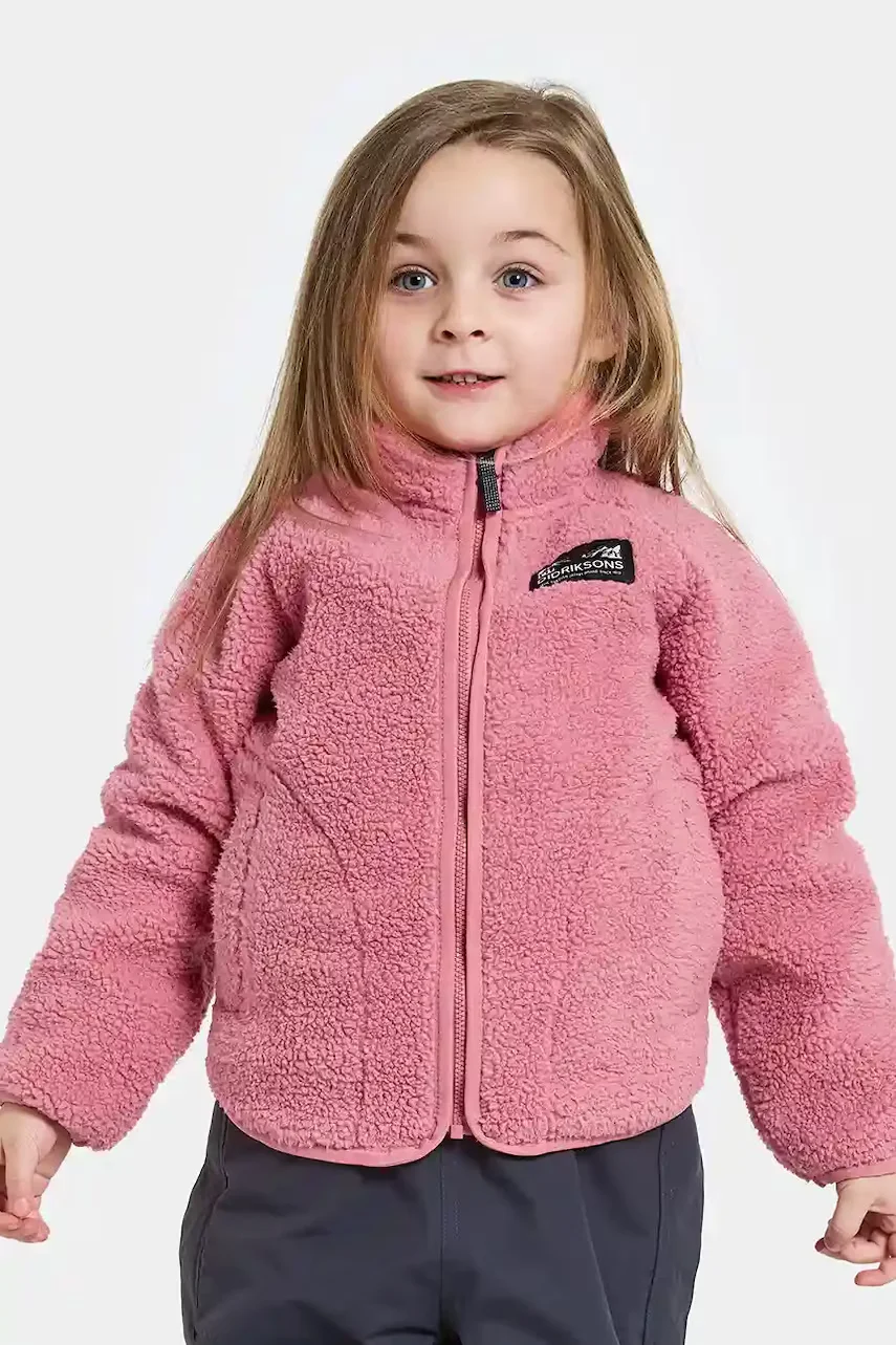 Didriksons Поларен суичър GIBBS KIDS FULLZIP 2