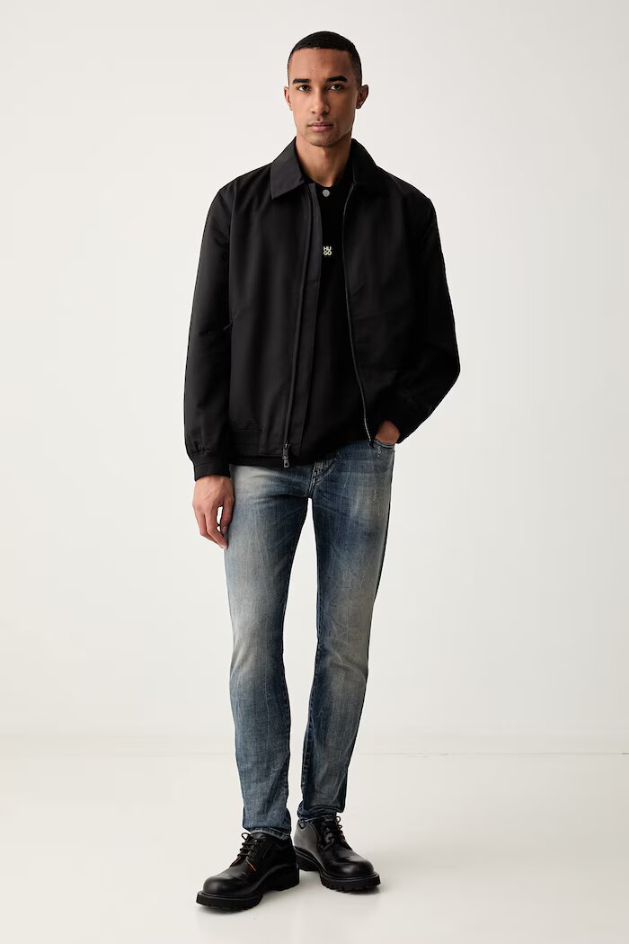 Diesel дънки slim fit мъжки 2019 D-STRUKT L.32 тъмносини A03558.09N45