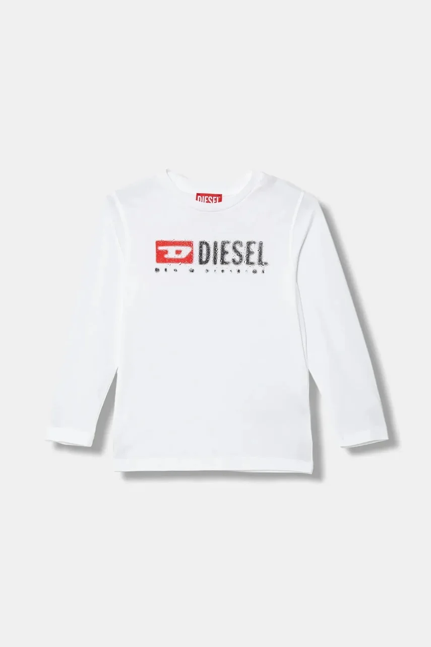 Diesel Детска блуза с дълги ръкави TDROPS T-SHIRT