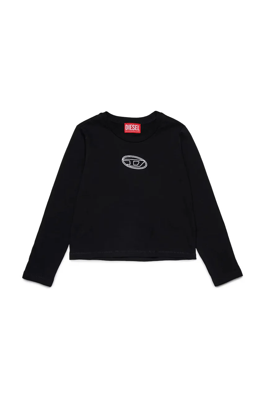Diesel Детска блуза с дълги ръкави TIVALSYLS T-SHIRT