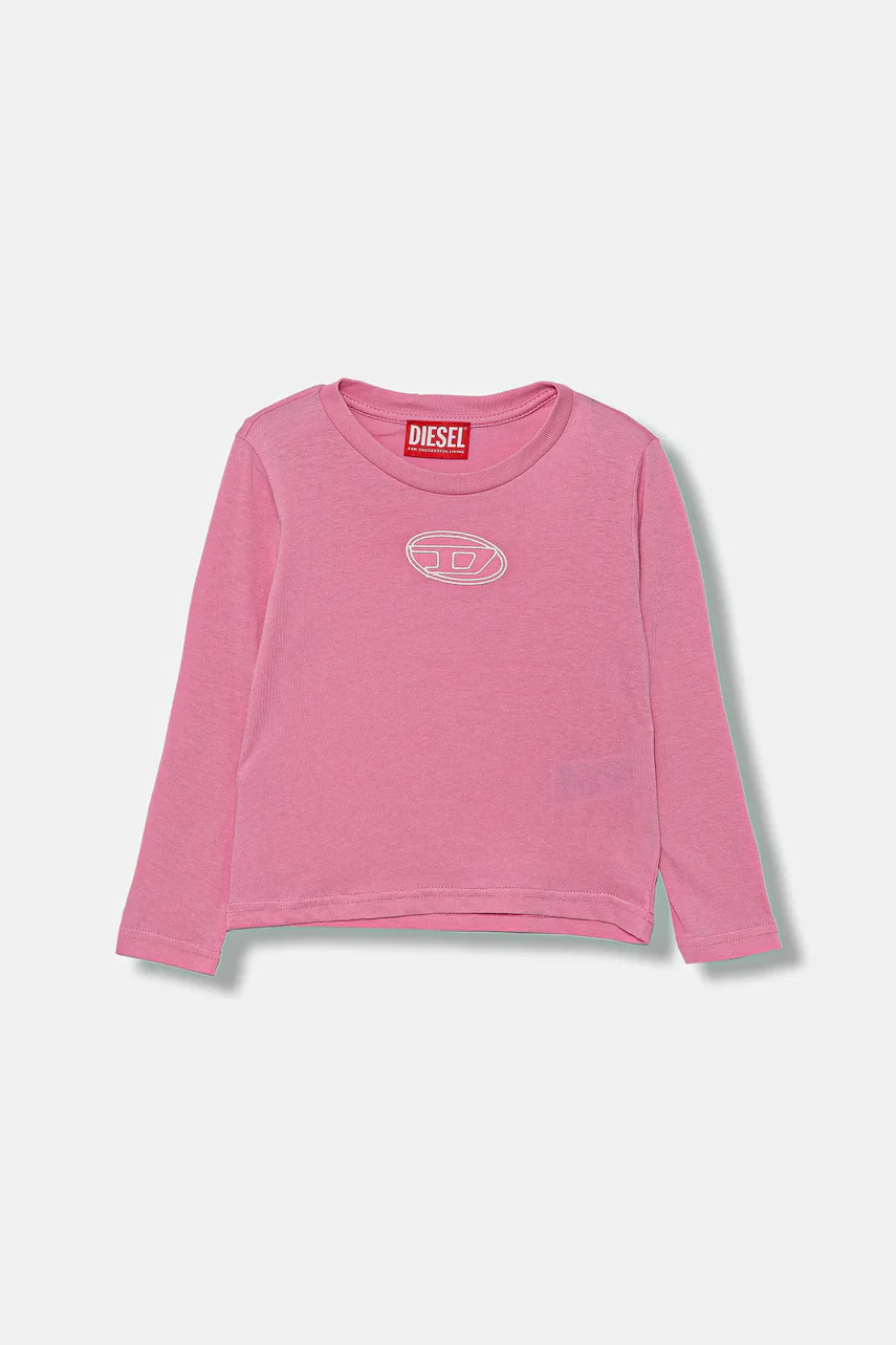 Diesel Детска блуза с дълги ръкави TIVALSYLS T-SHIRT