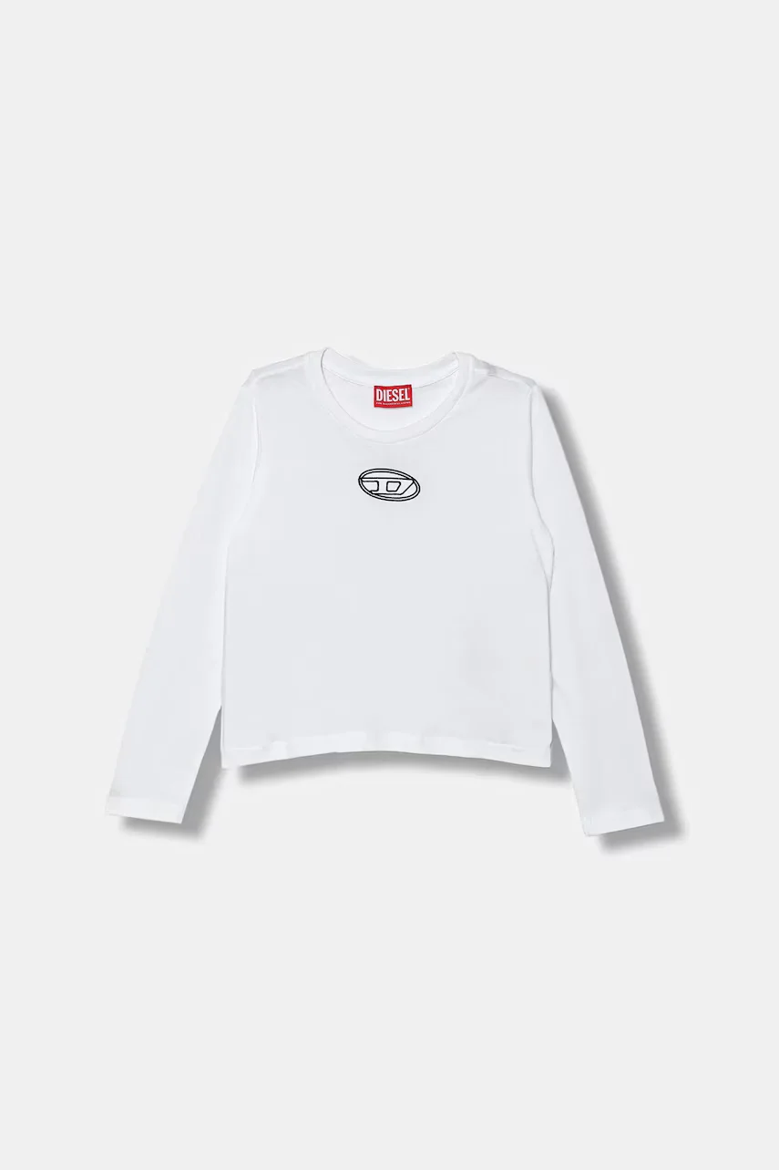 Diesel Детска блуза с дълги ръкави TIVALSYLS T-SHIRT