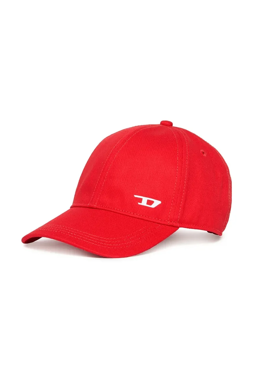 Diesel Детска памучна шапка с козирка FENSID HAT