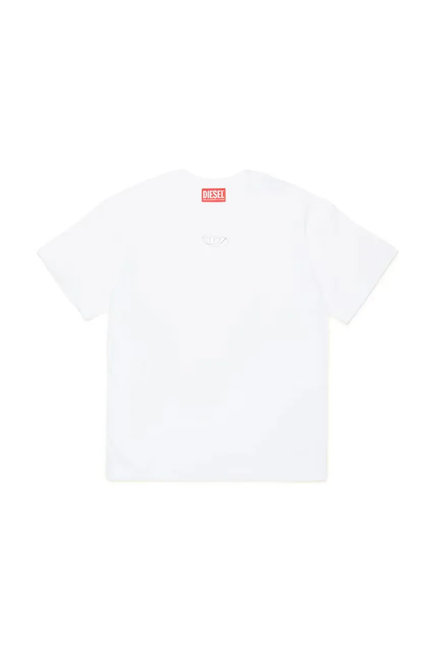 Diesel Детска памучна тениска TMARCUS OVER T-SHIRT
