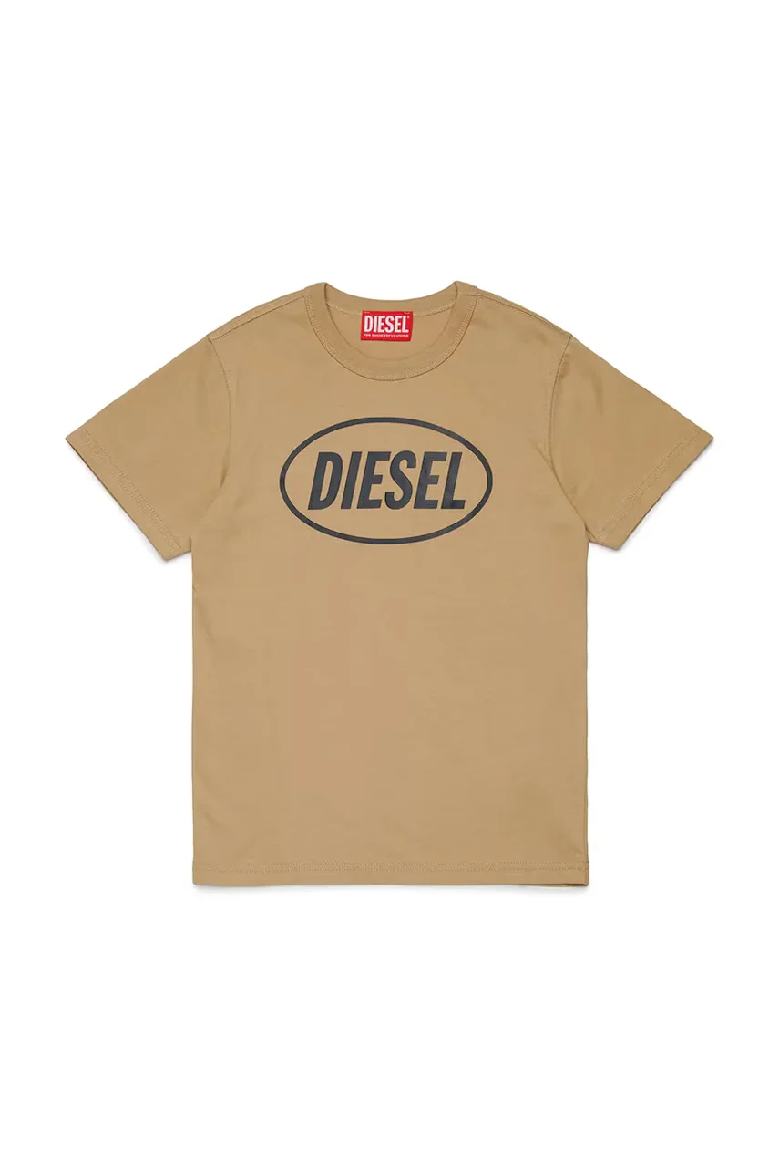 Diesel Детска памучна тениска TUNDRA T-SHIRT