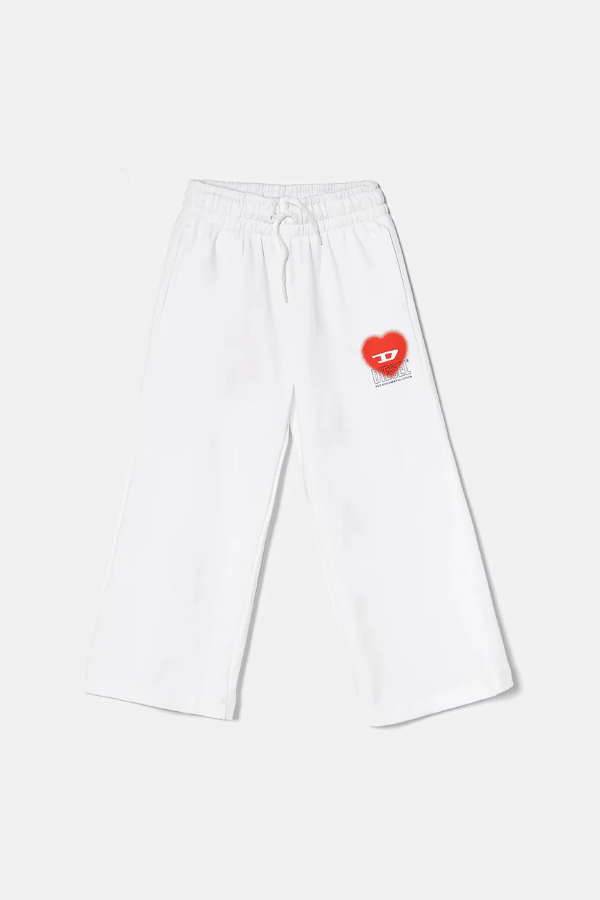 Diesel Детски памучен спортен панталон PCUORE TROUSERS