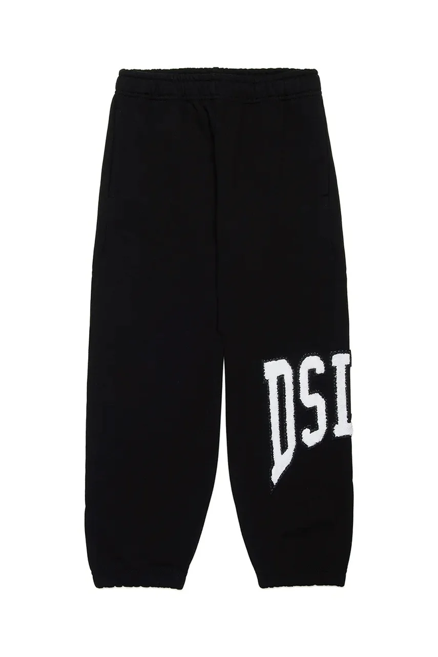Diesel Детски памучен спортен панталон PMARCHI TROUSERS