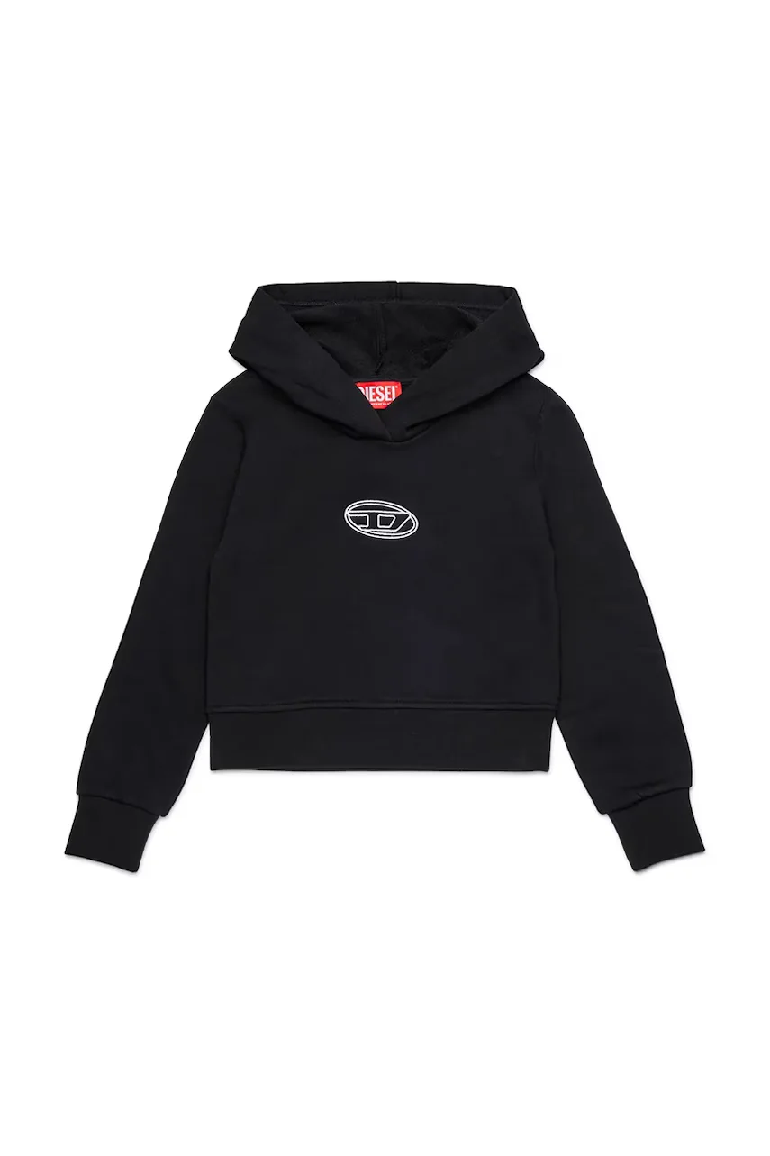 Diesel Детски памучен суичър SASYHOOD SWEAT-SHIRT