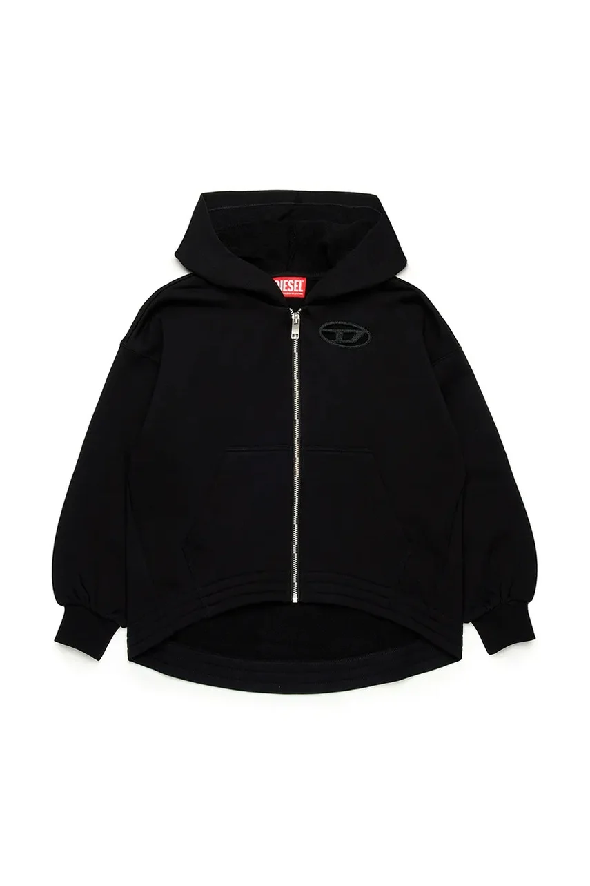 Diesel Детски памучен суичър SFPERU SWEAT-SHIRT