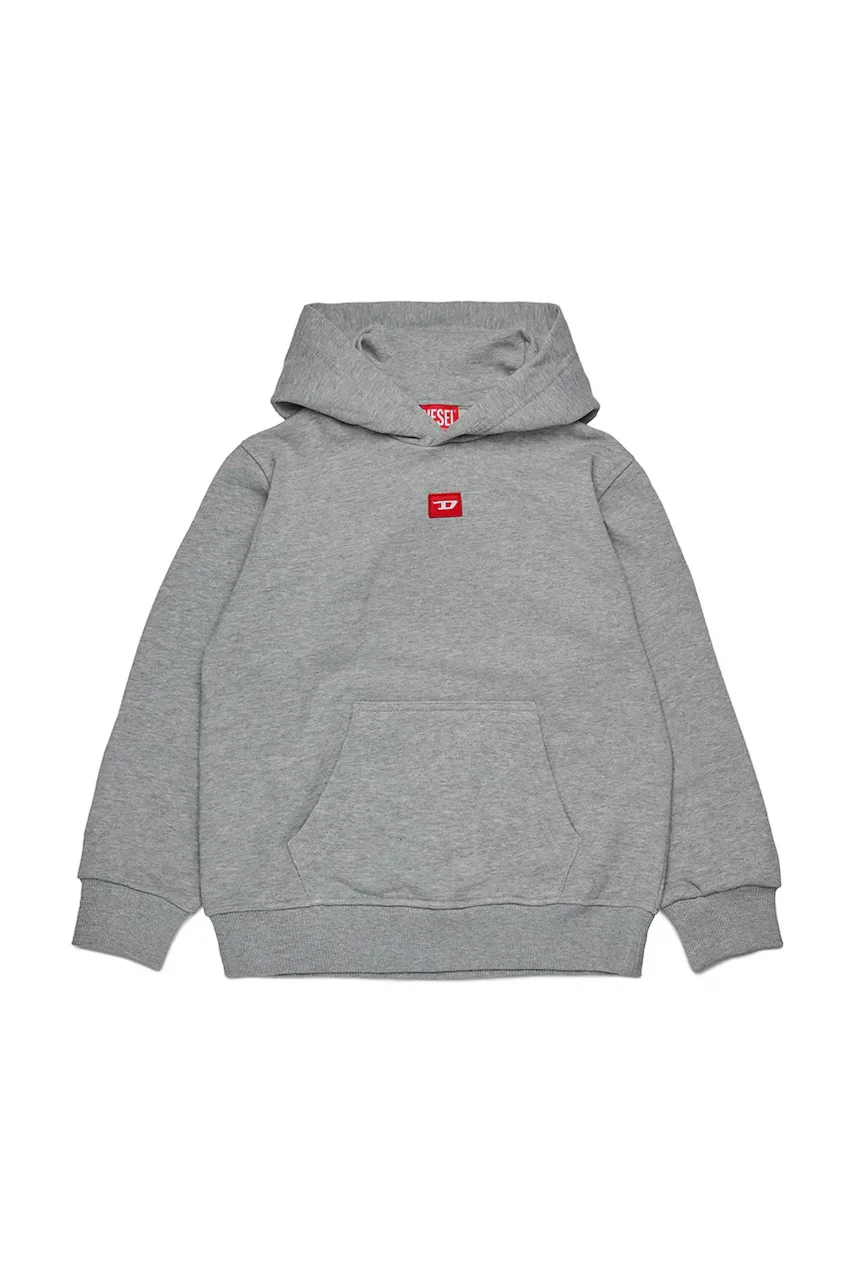 Diesel Детски памучен суичър SXGINHOOD OVER SWEAT-SHIRT