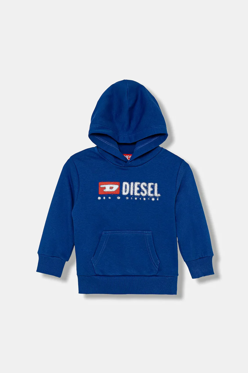 Diesel Детски суичър SDROPSHOOD OVER SWEAT-SHIRT