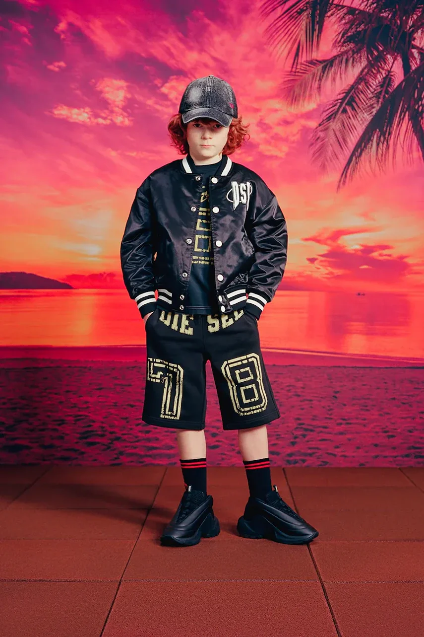 Diesel Детско яке бомбър JSTART JACKET