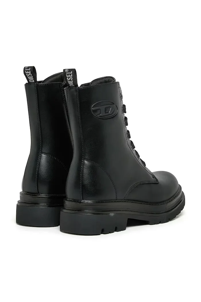 Diesel кубинки за деца D-ANFISTR-PU BOOTS черни BC1116