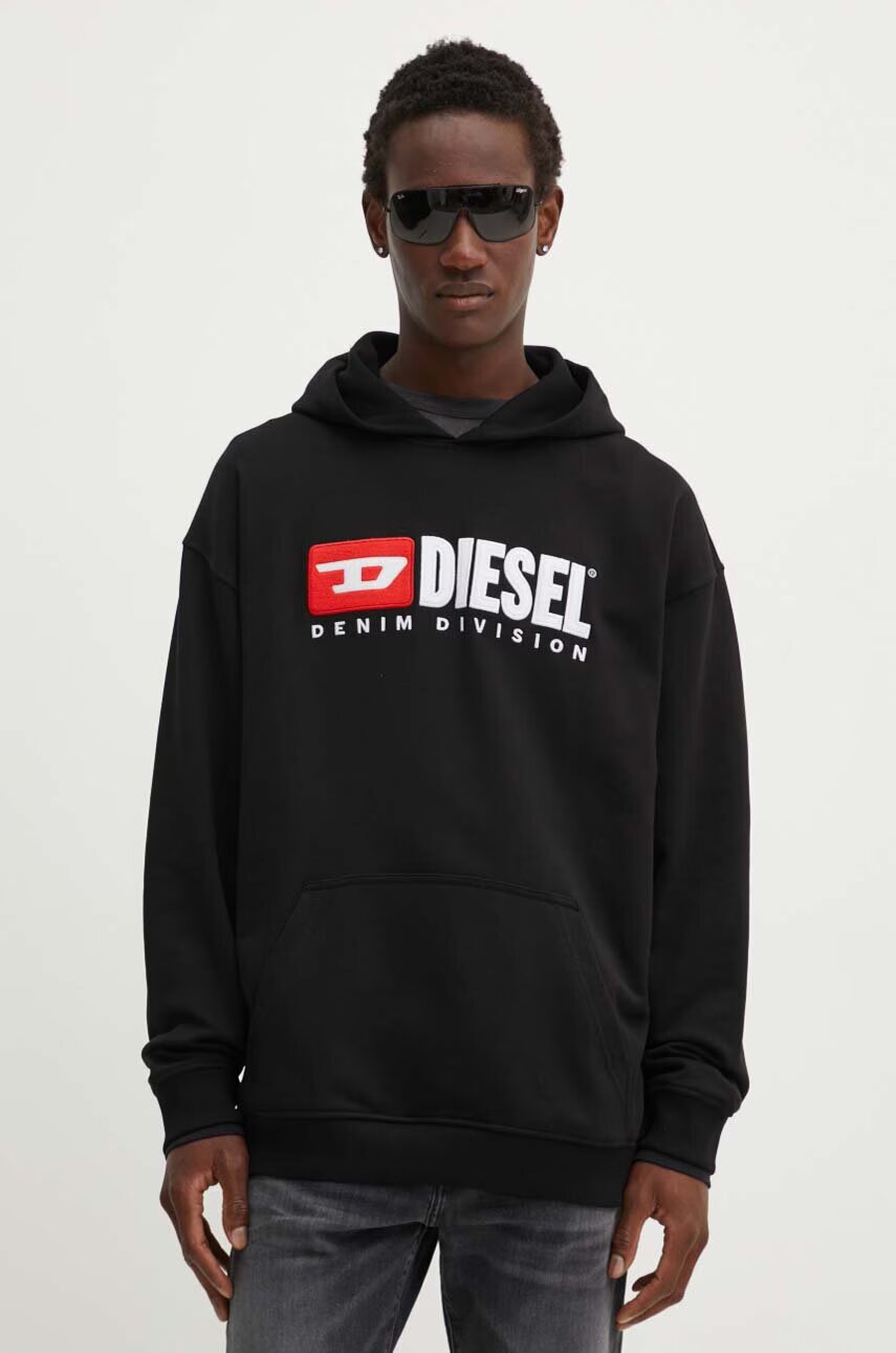 Diesel Памучен суичър S-BOXT-HOOD-DIV