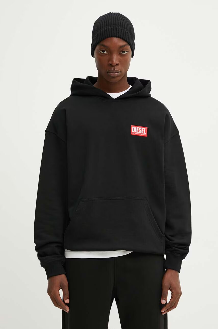 Diesel Памучен суичър S-BOXT-HOOD-LAB