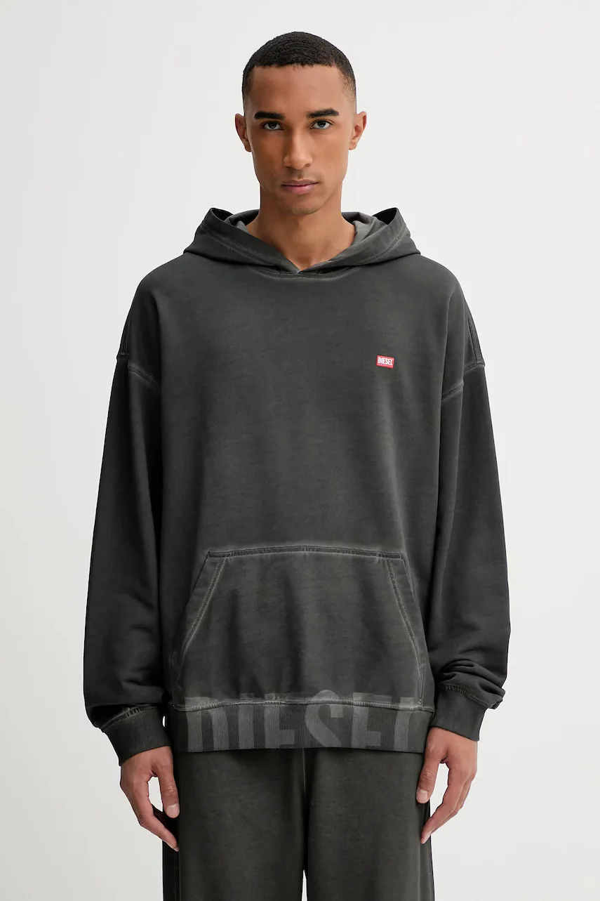 Diesel Памучен суичър S-BOXT-HOOD-T4