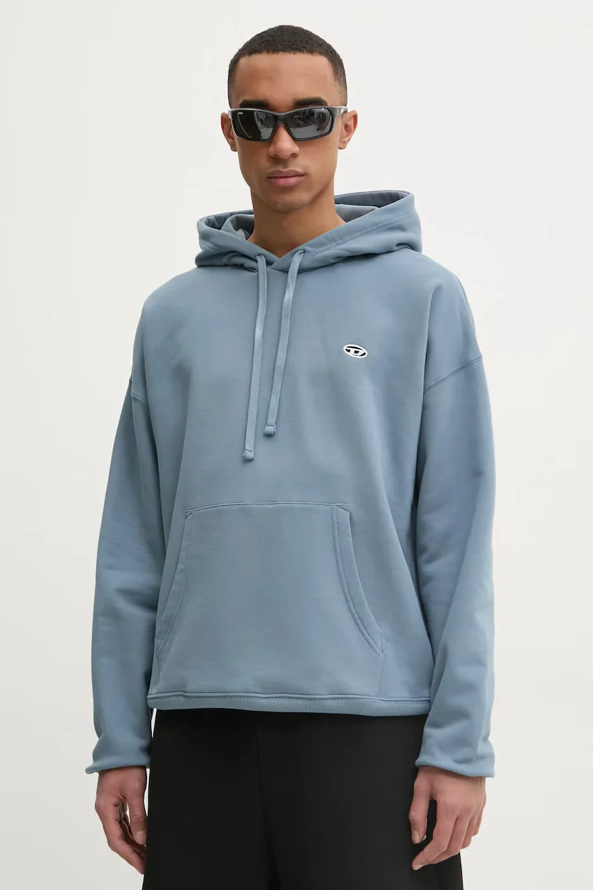 Diesel Памучен суичър S-ROB-HOOD-DOVAL-PJ