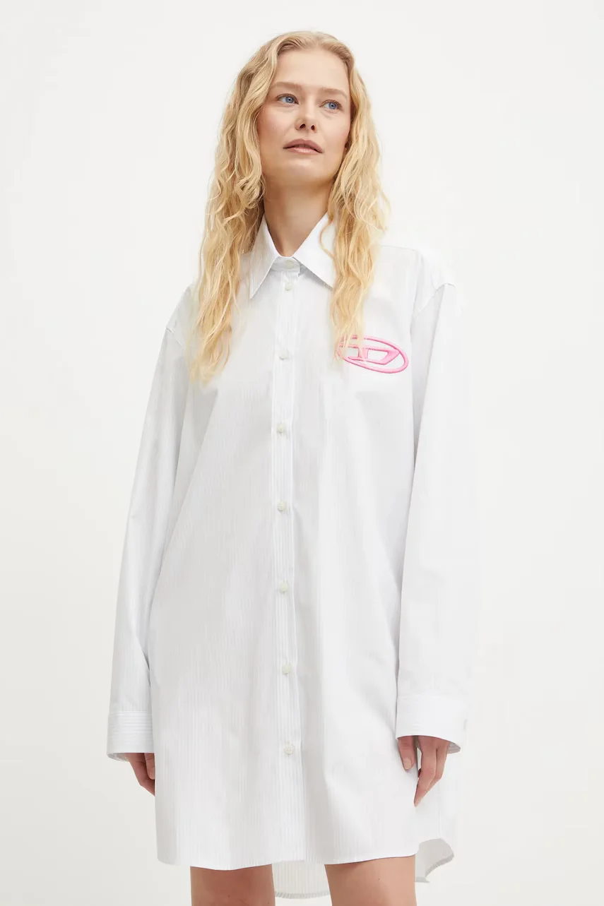 Diesel Памучна рокля D-DALIS-P1 DRESS