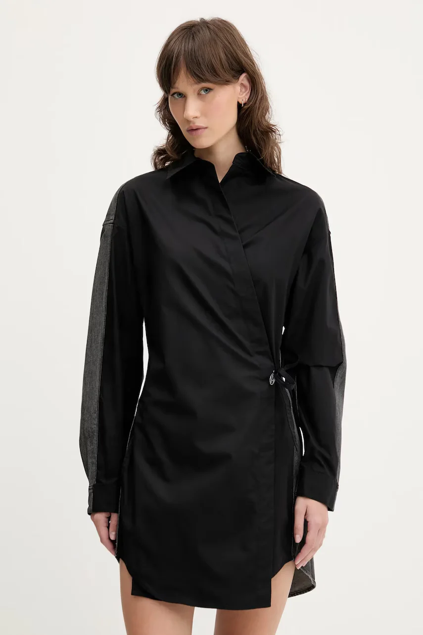 Diesel Памучна рокля D-ELPHI-DEN DRESS